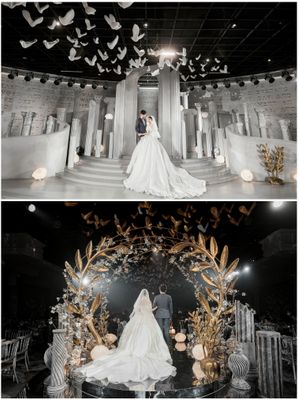 【圣歌厅】高贵典雅的金色欧式婚礼🦅