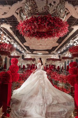 【加冕厅】欧式婚礼｜在满是玫瑰🥀的宫殿为爱加冕👑